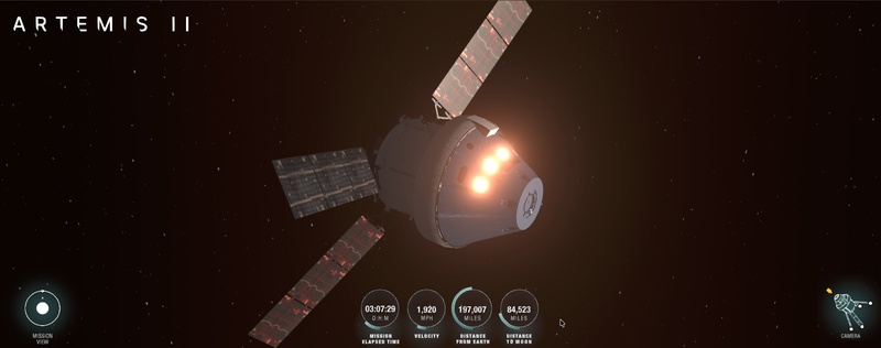  技术宅视角：我是如何用NASA官方工具实时追踪阿尔忒弥斯2号飞船轨迹的 新闻