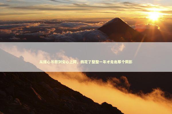 从提心吊胆到安心上网，我花了整整一年才走出那个阴影 IT技术